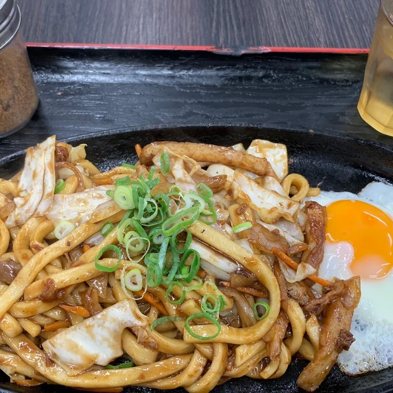 焼きうどん(資さんうどん 魚町店)