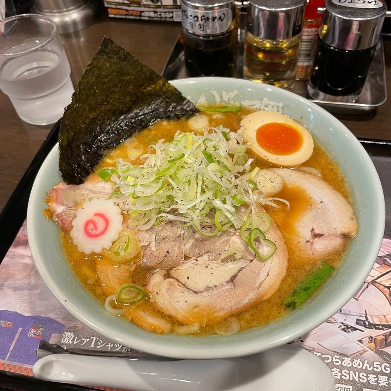 嵐げんこつらあめん5G MAX(らあめん花月嵐 神田店)