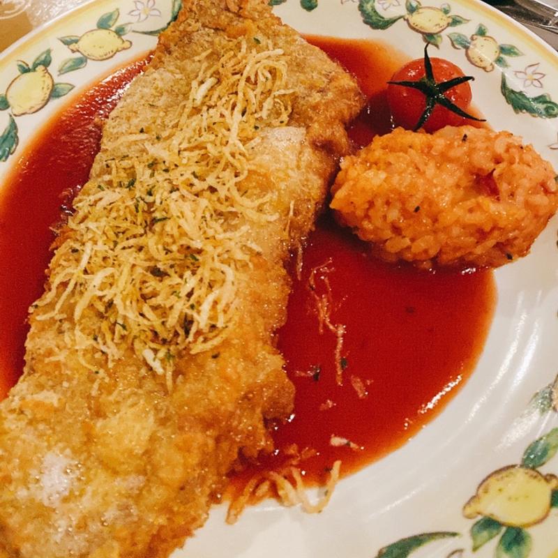 スペシャルセット（牛サーロインのカツレツ）(ディズニーシー)