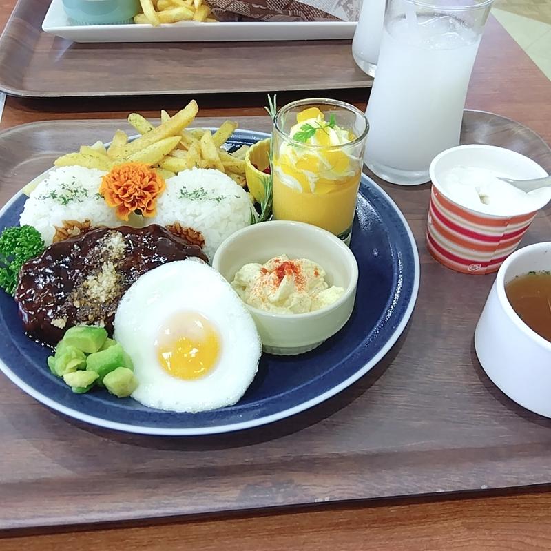 ロコモコプレート(浜名湖パルパル)