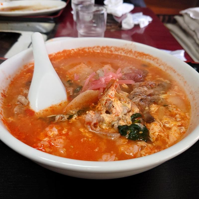 カルビクッパ(ふじもと焼肉 )