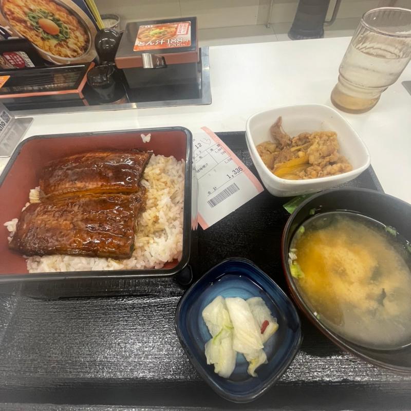 鰻重(吉野家 東広島西条店 )