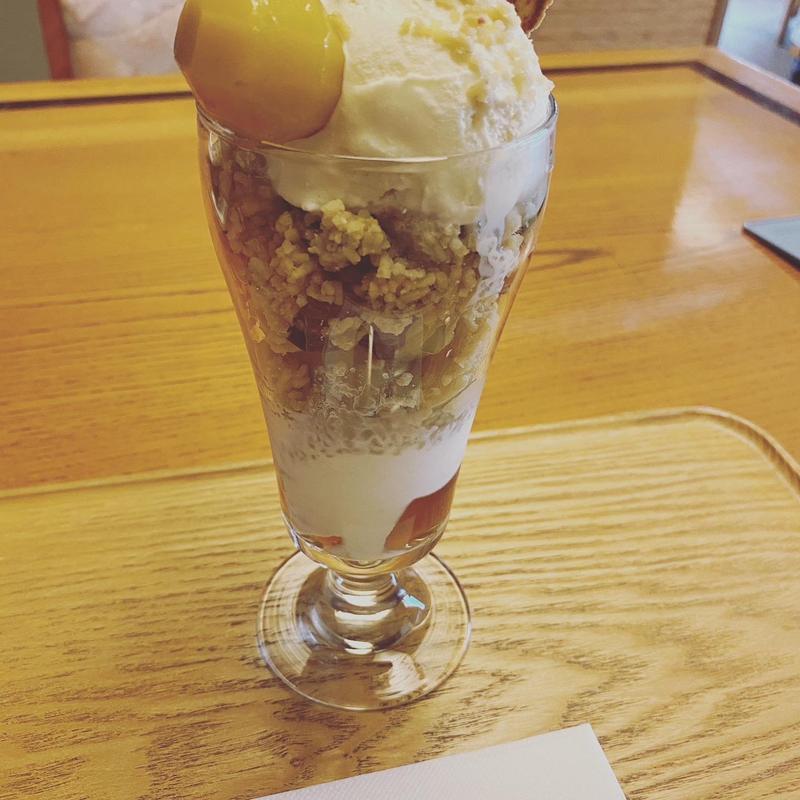 栗きんとんパフェ(恵那寿や 石川橋店)