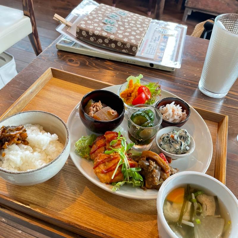 週替りランチ(cafe さらさ)