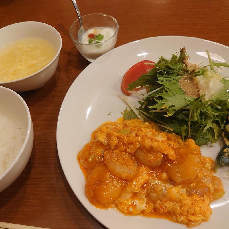 エビのチリ王　ランチ(中国酒房やんじぇ)