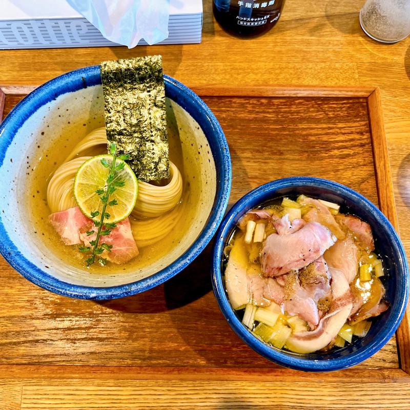 味玉昆布水つけめん ちょい肉増し 塩(YOKOKURA STORE HOUSE)
