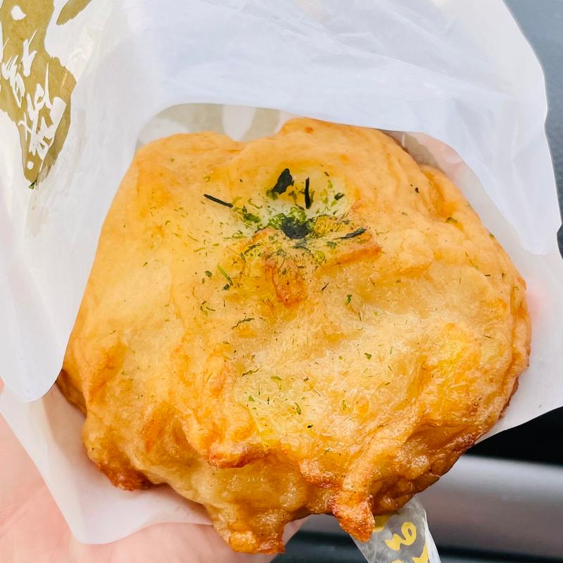 じゃがバター天(磯揚げまる天　上里SA上り線)