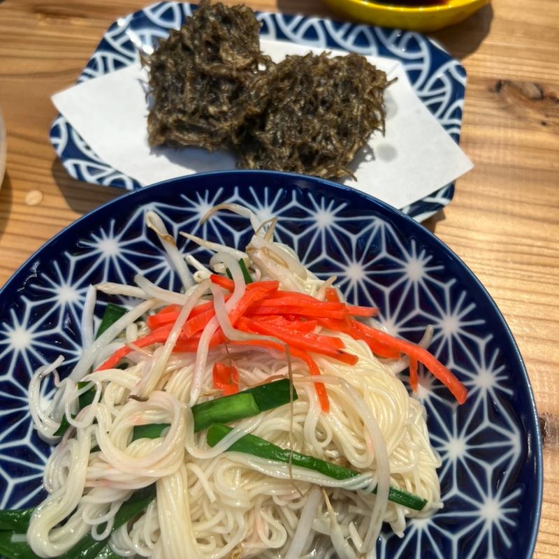 ソーメンチャンプルー(新鳥栖道の市場　おきなわ県民食堂)