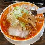 背チャン（背脂タンメン半チャーハンセット）