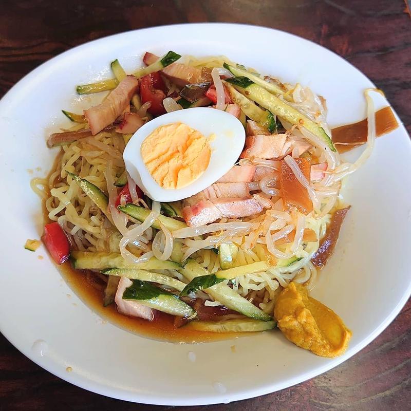 冷やしソバ(廣東料理 酔来軒)