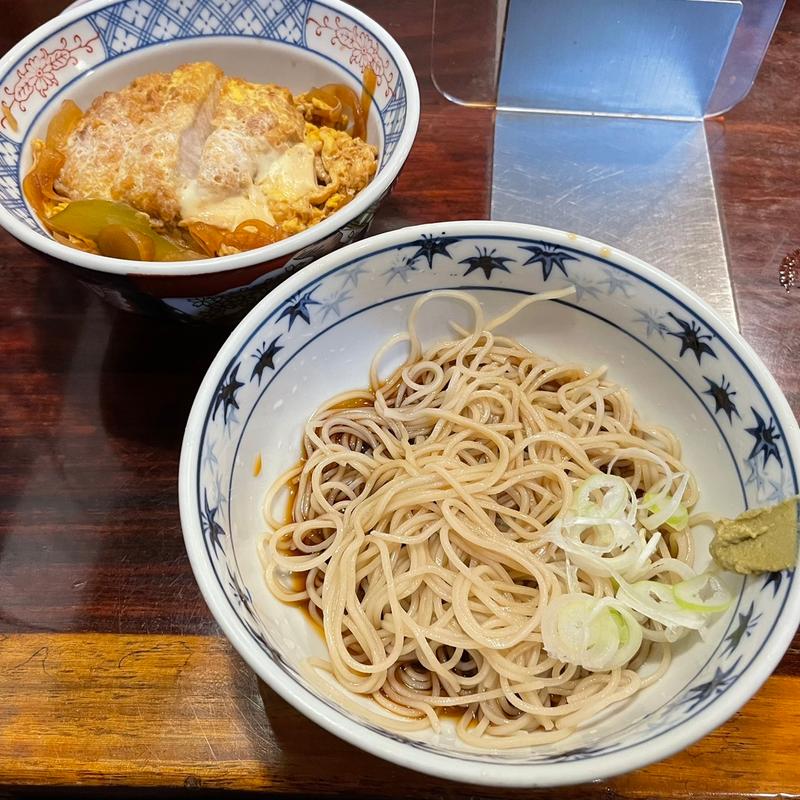 かつ丼とお蕎麦セット(そば七)