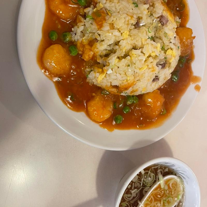 エビチリチャーハン(喜龍 )