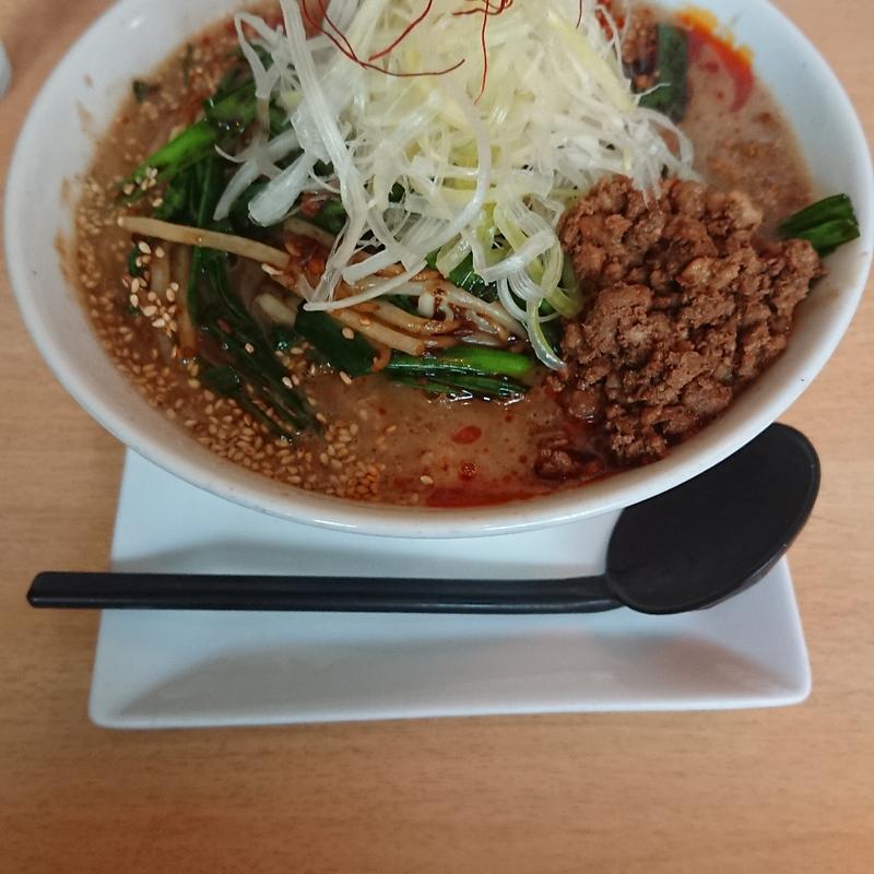 ニンニクニラ担々麺(笑美寿亭)