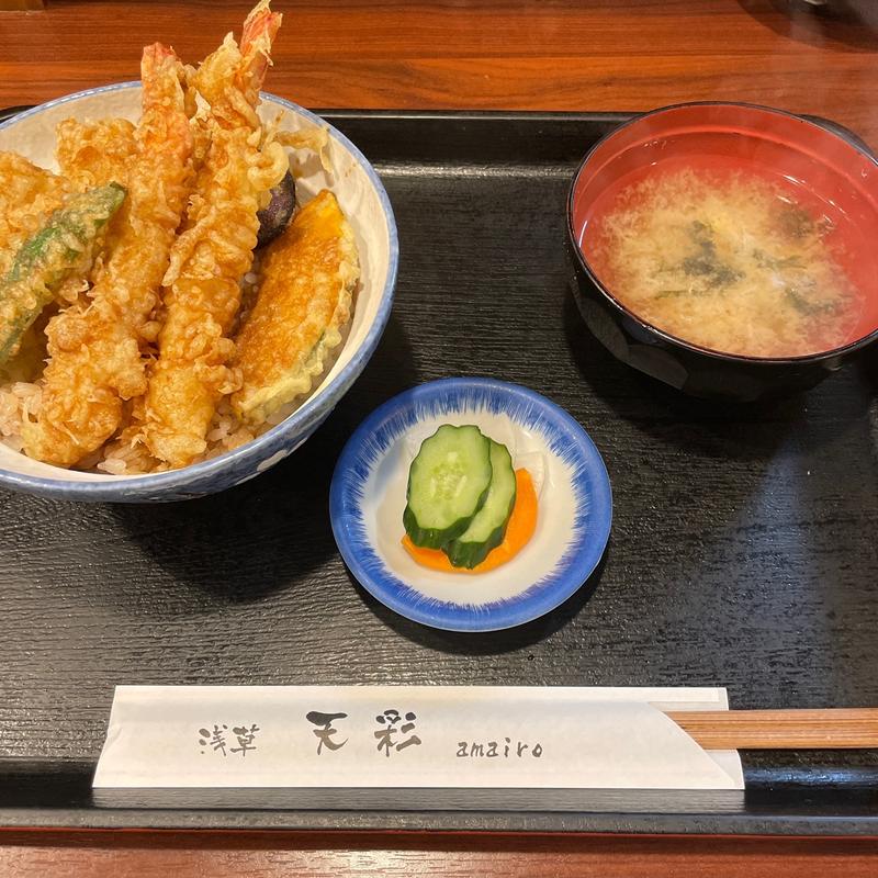 天丼(浅草 天彩)