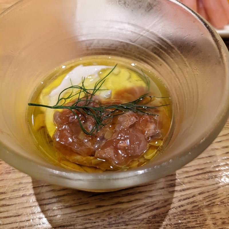 ブッラータチーズ酒盗(Mr.Happy 神保町店)