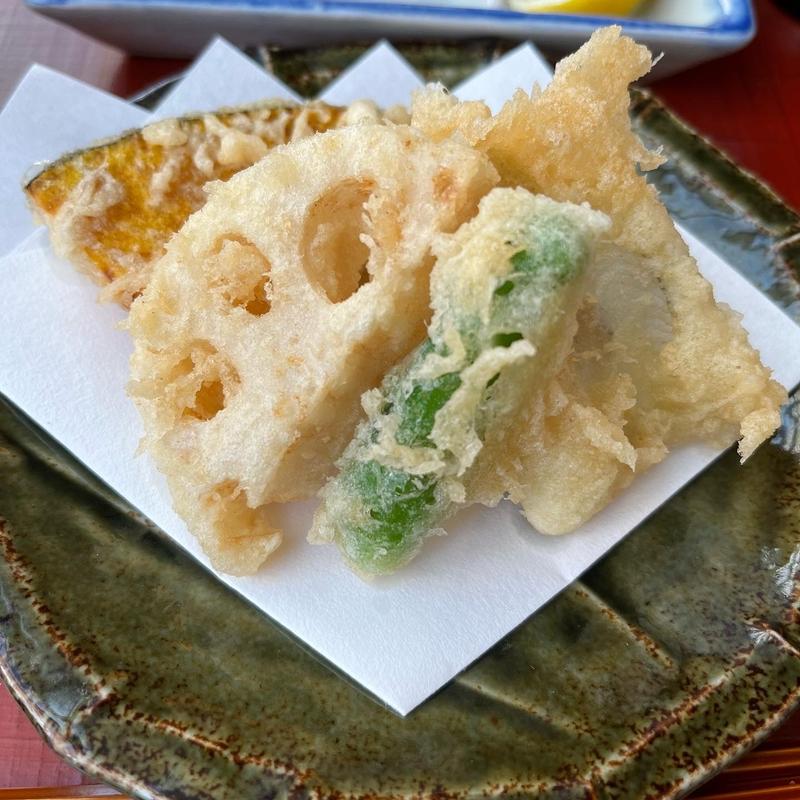 天ぷら御膳（2皿目）(天ぷら ふく西)