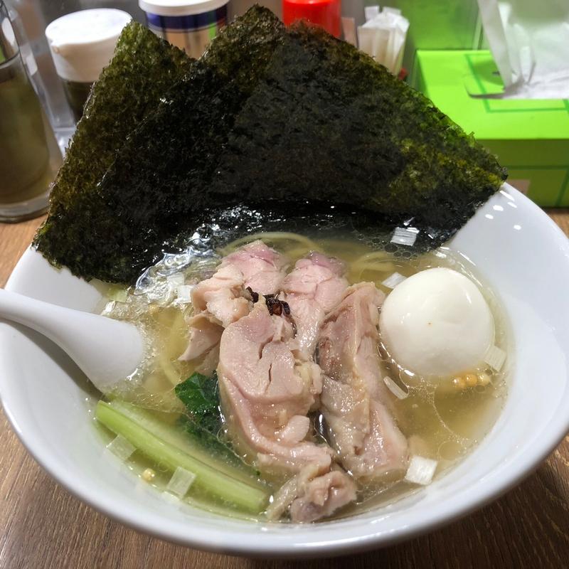 特製昆布の塩らー麺 普通(昆布の塩らー麺専門店MANNISH 東日本橋店)