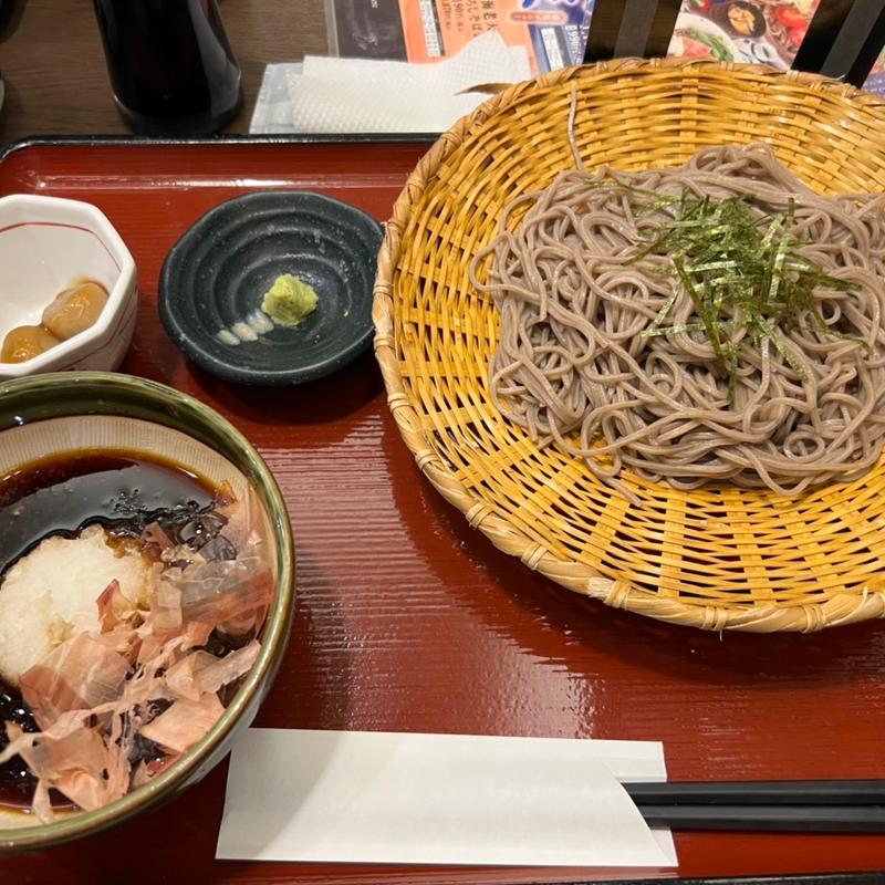おろしざるそば(信州そば処　そじ坊　那覇空港店)