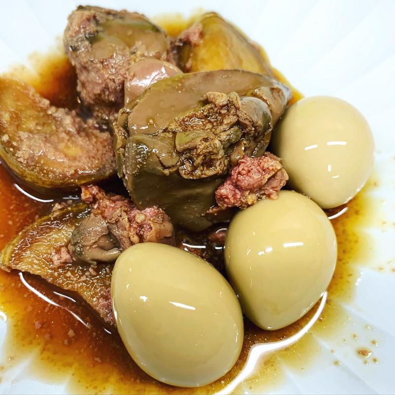 なかじまの鳥肝煮(うずら卵付き)(夷川餃子なかじま)