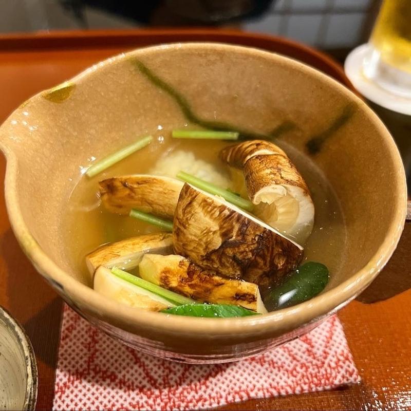 松茸お吸い物(祇園おかだ )
