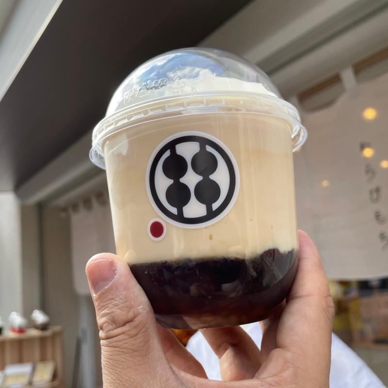 わらび餅ドリンク(おかき処 寺子屋本舗 川越店)