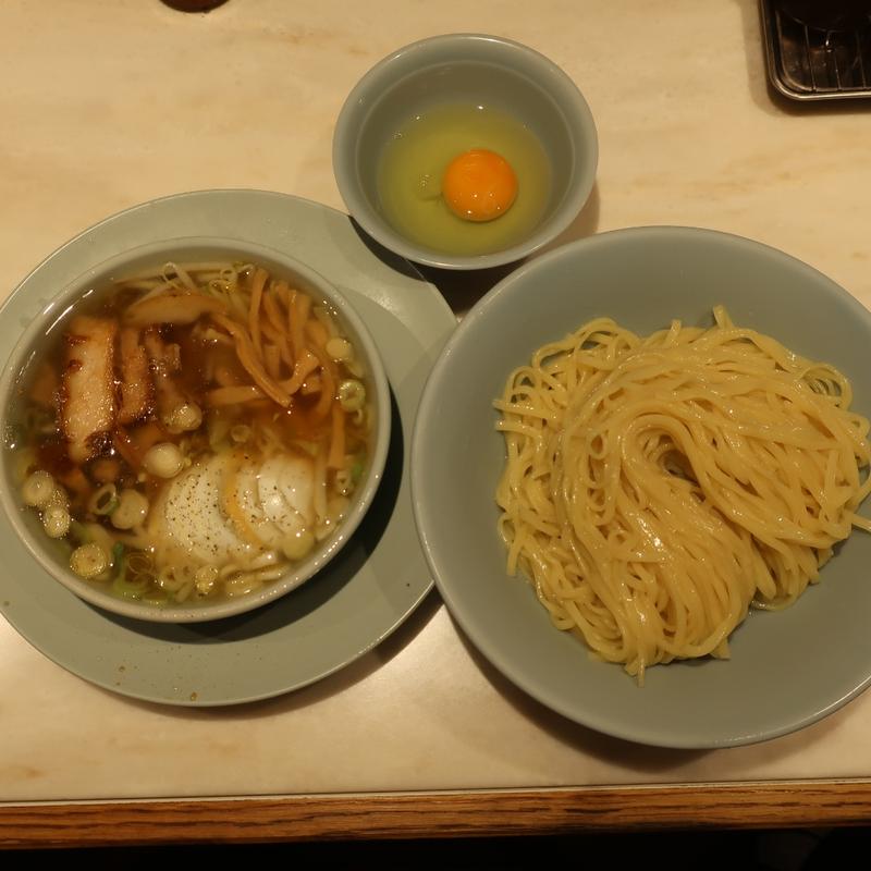 もり中華(並)＋生卵(神田ちえちゃんラーメン)