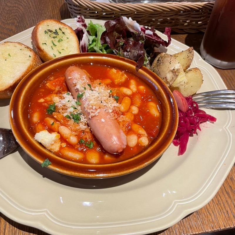 アフタヌーンティーのカスレプレート(アフタヌーンティー・ティールーム 玉川高島屋Ｓ・Ｃ)