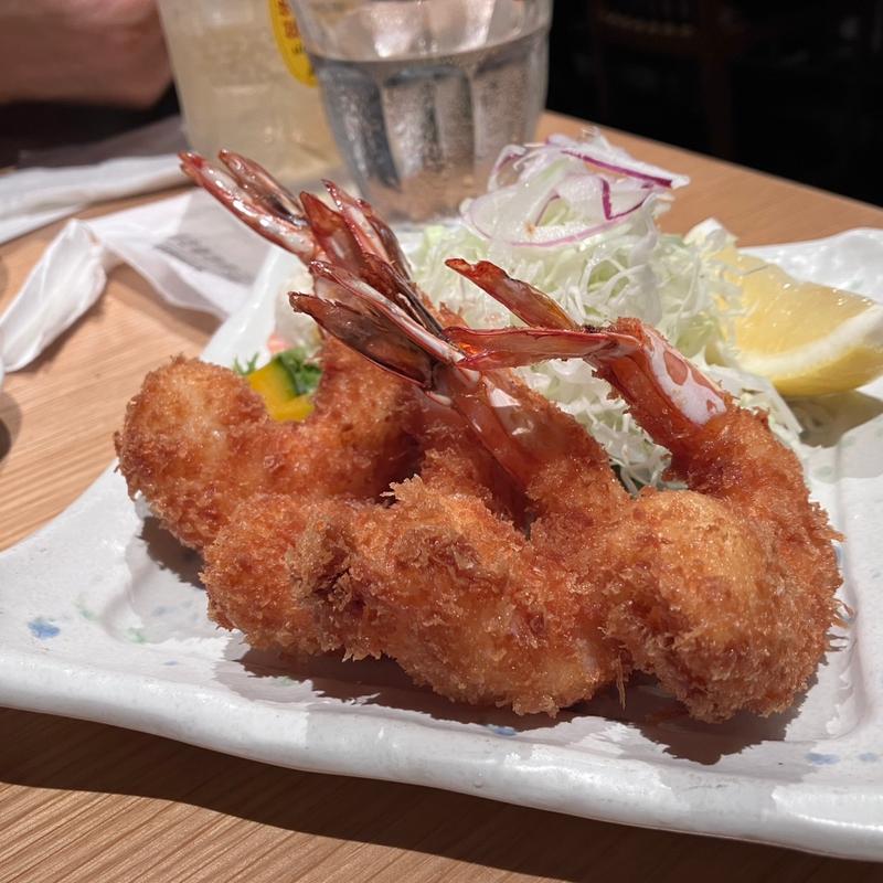 海老フライ(魚忠 （ウオチュウ）)