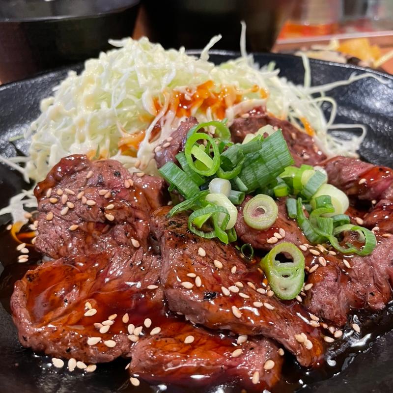 ハラミ定食(玄三 天美店)