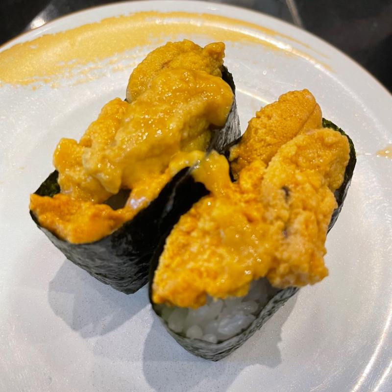 うに(がってん寿司 新宿西落合店)