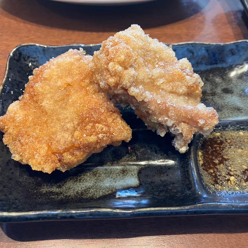唐揚げ(久留米ラーメン清陽軒 ゆめモール柳川店)