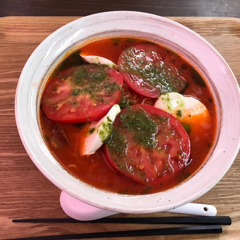 トマト冷ラーメン(田さ恋いむら)