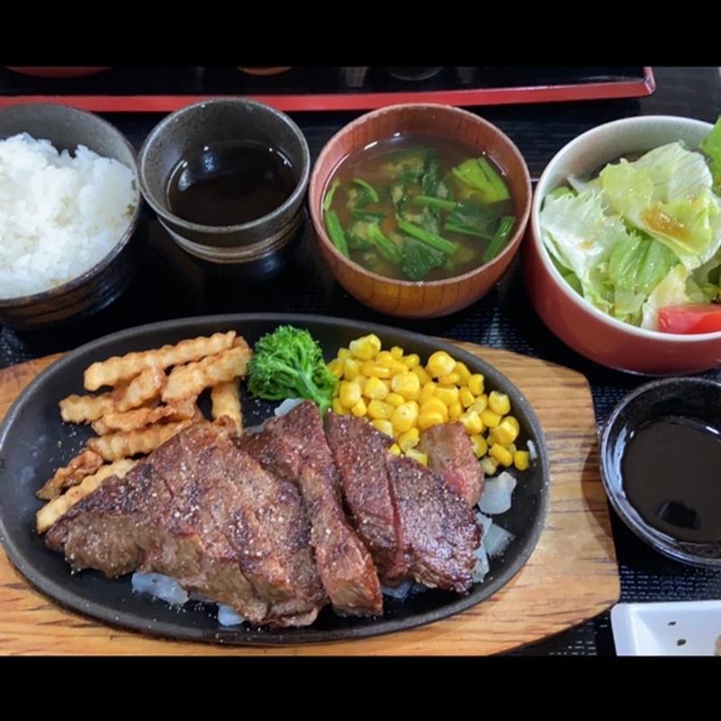 幸せ厚切りロインセット（2人前目安）(肉の松山)