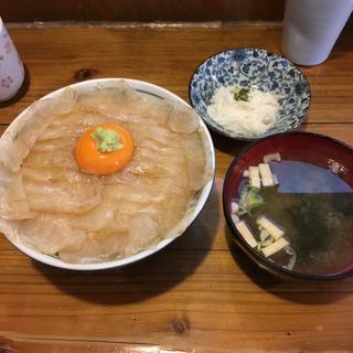 平目漬丼(みなと食堂 (みなとしょくどう))