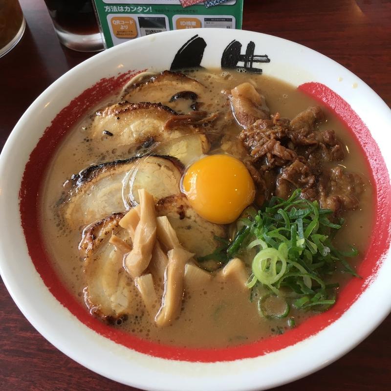 徳島ラーメン(肉祭り)(徳島ラーメン 人生 ベガロポリス店 )