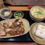 A定食(骨付鳥定食)(ひな香)