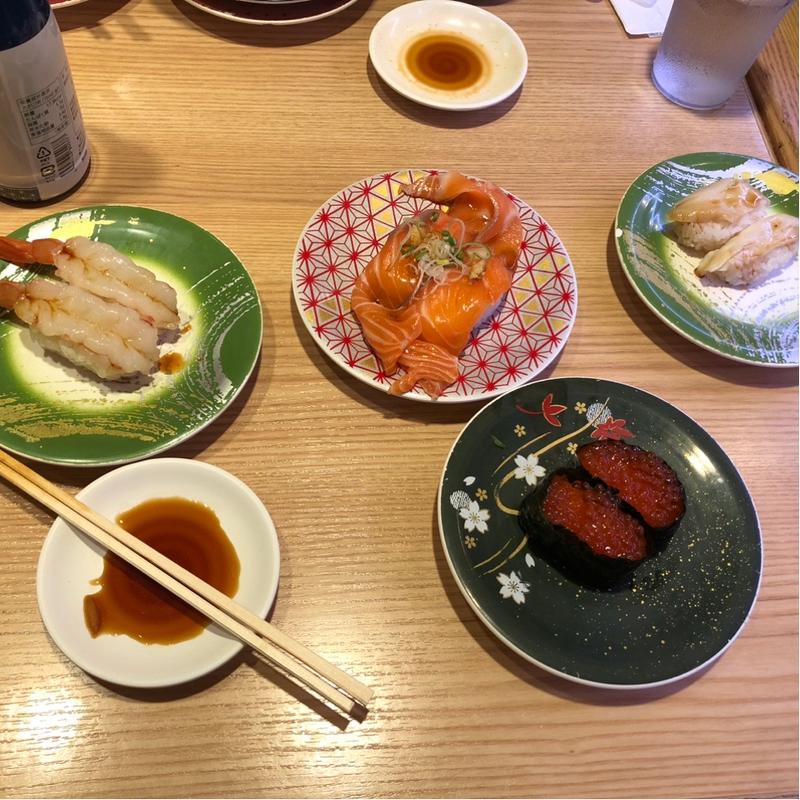 サーモン(回し寿司 活 美登利)