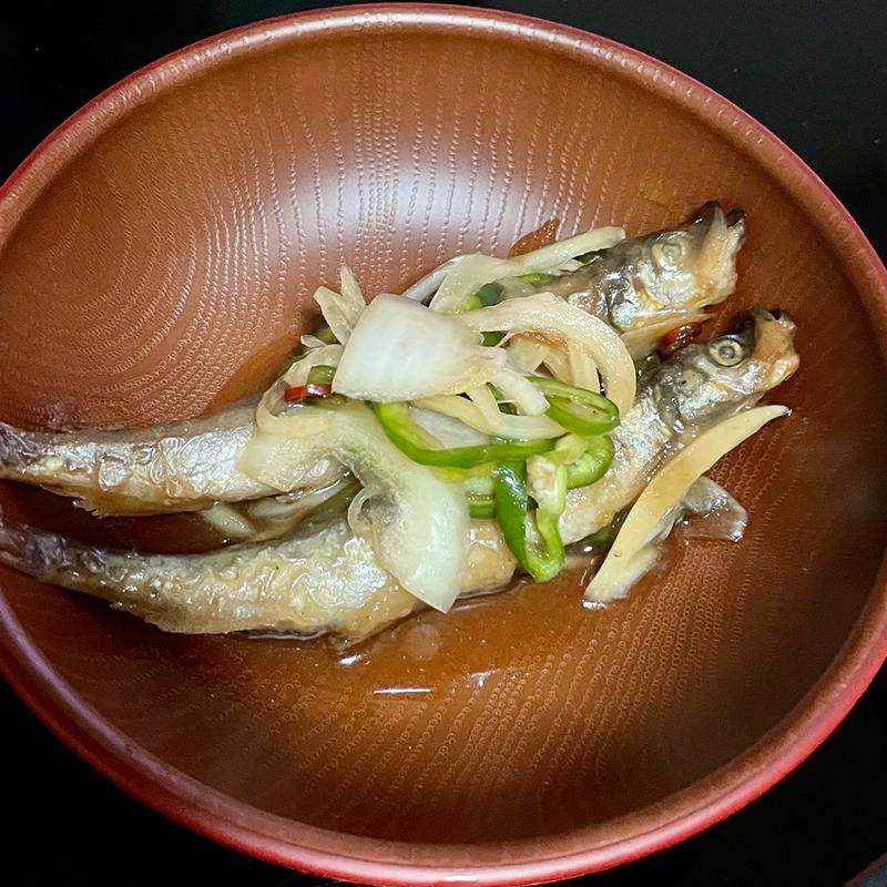 ししゃもの南蛮漬け(自宅)