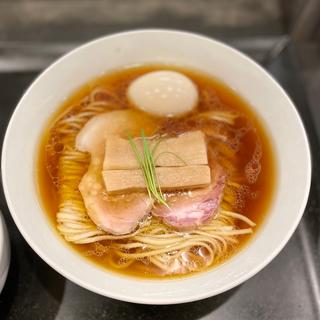 味玉 鶏そば(らぁ麺やまぐち)