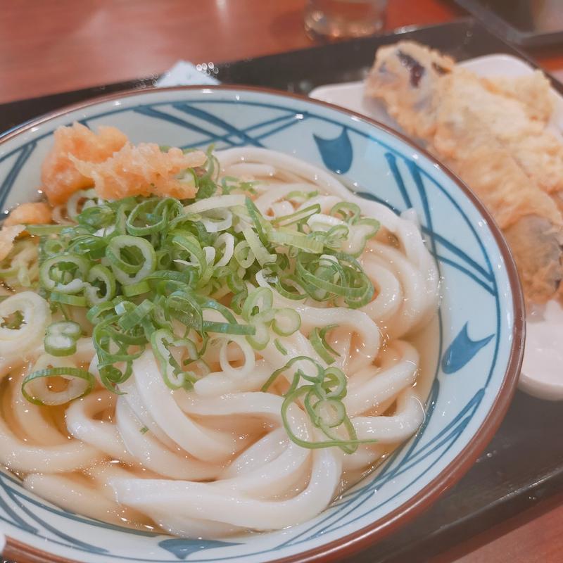 冷かけうどん(丸亀製麺箕面)