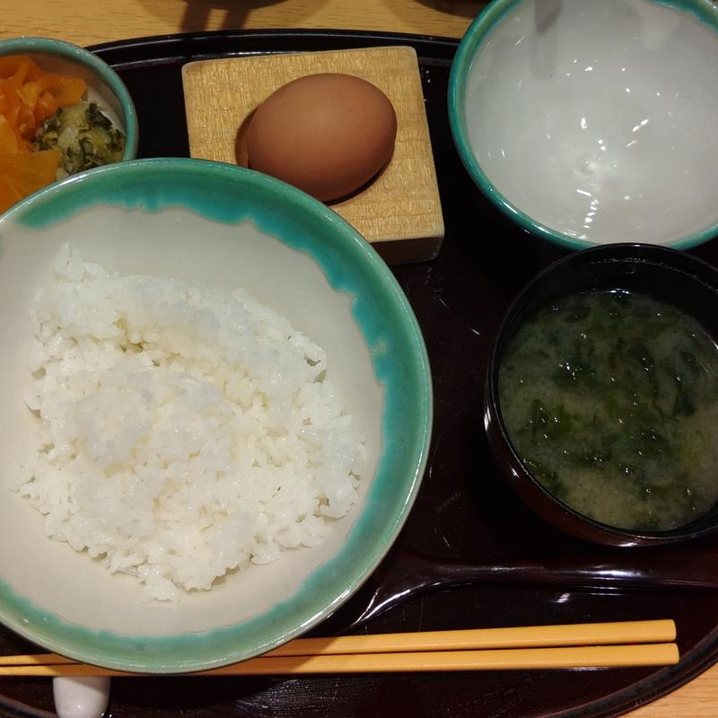 たまごかけごはん(赤坂うまや うちのたまご直売所 羽田空港店)