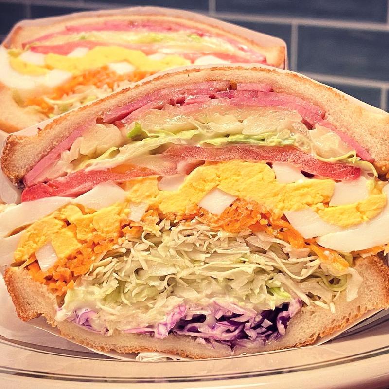 トーストサンド(ベーコン)(90cafe)