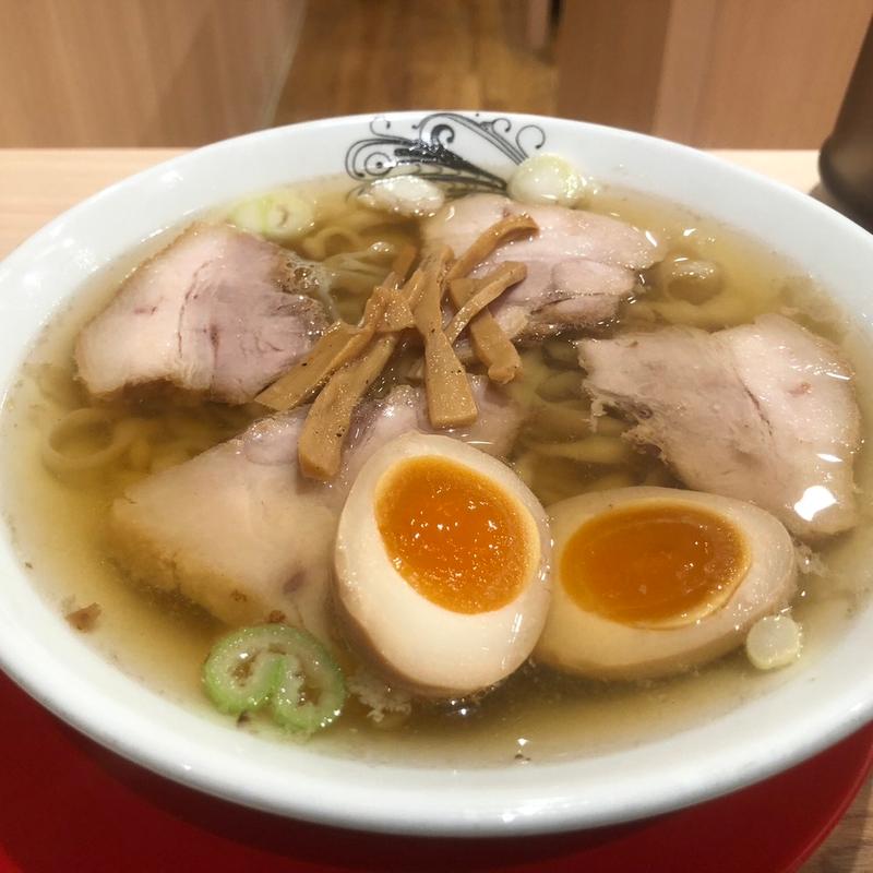 味玉らーめん(七彩飯店)