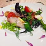 旬の魚のカルパッチョ(フランス厨房 旬彩 中央駅店 )