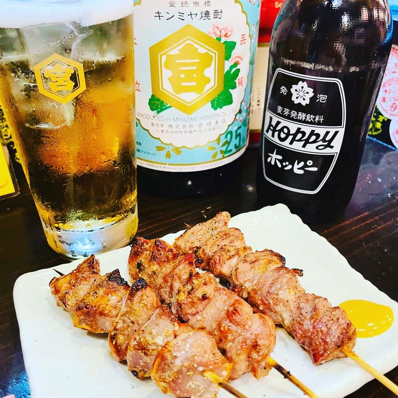 白ホッピー(もつ焼 煮込み ヤリキ 上野総本店)