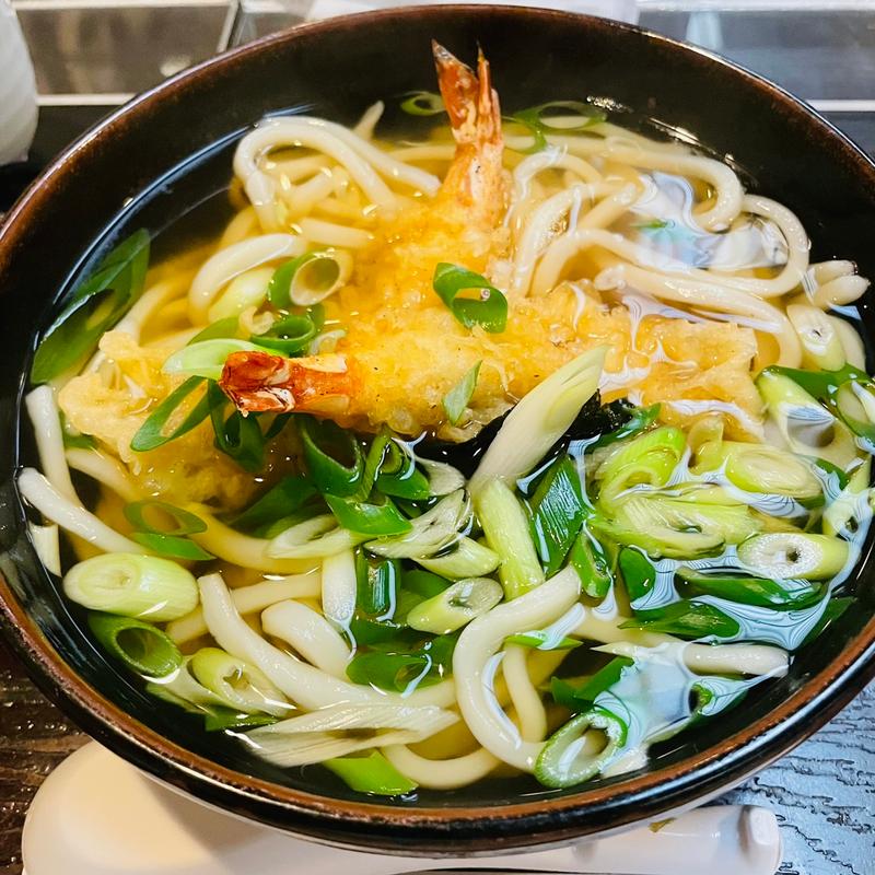 天ぷらうどん(くつろぎ庵)