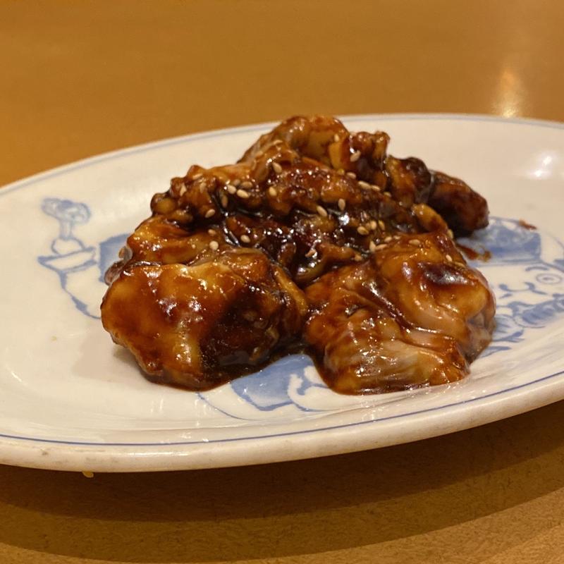 こってりホルモン(黒味噌たれ)(カルビ屋大福 )