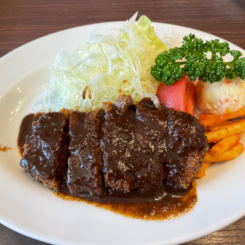 ビフカツ(グリル一平 新開地本店)