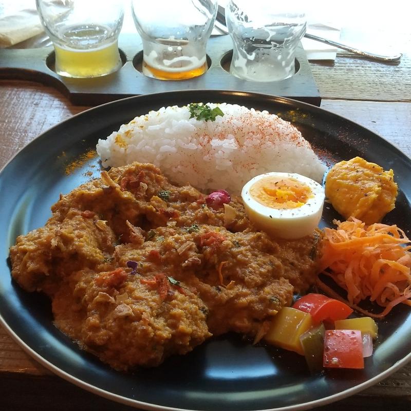 バタースモークチキンカレー(craftbeer＆smoke　tap8)