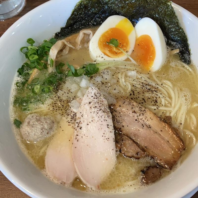 味玉 油そば(自家製麺 くまがい)